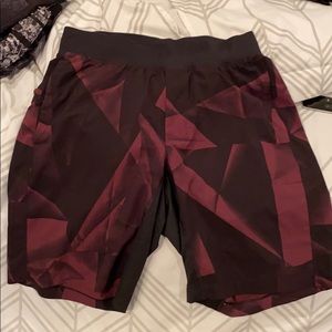 Lululemon maroon 9 inch THE Short